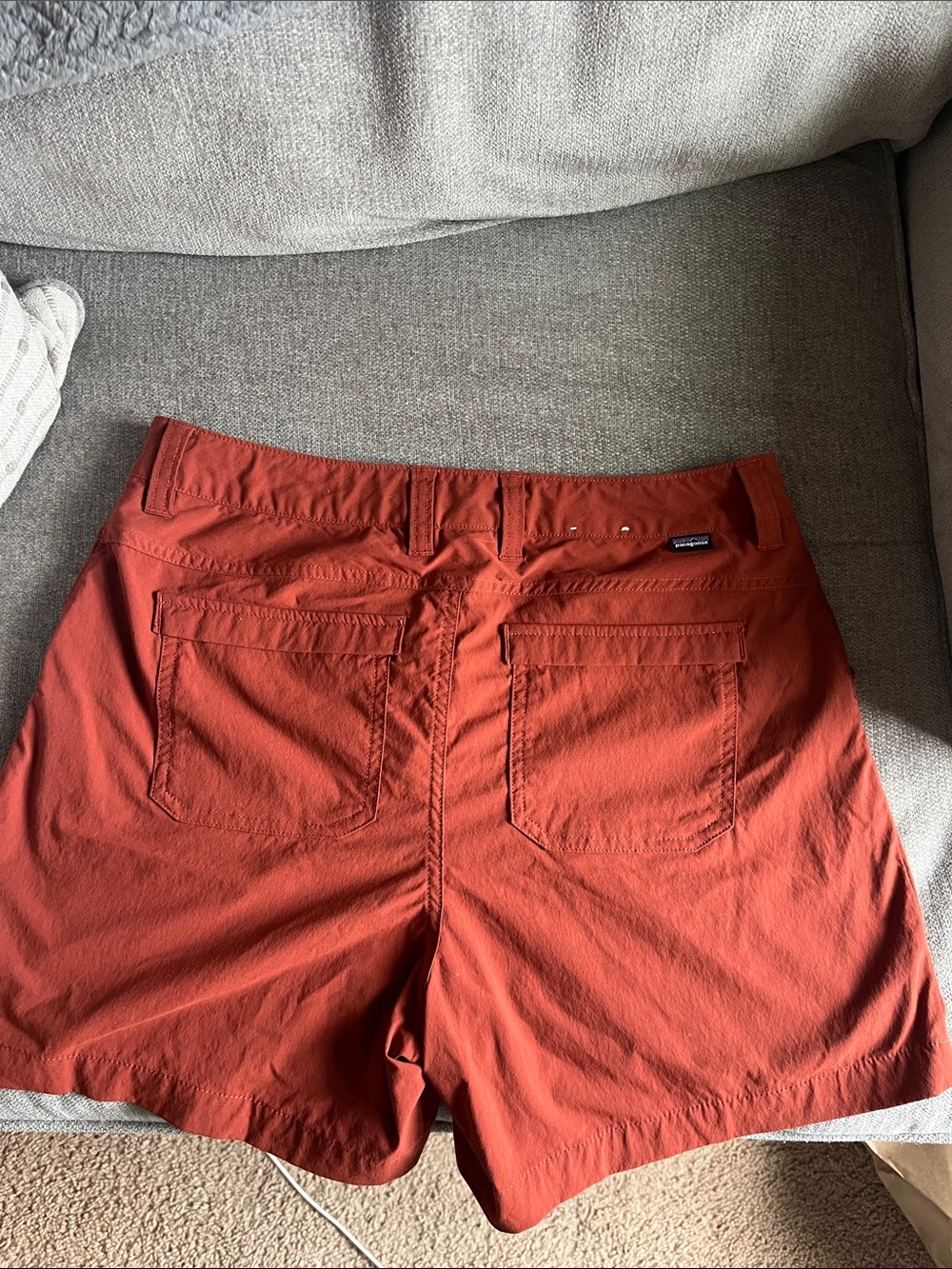 Rust Orange Casual  Pantagonia Shorts- women size 10